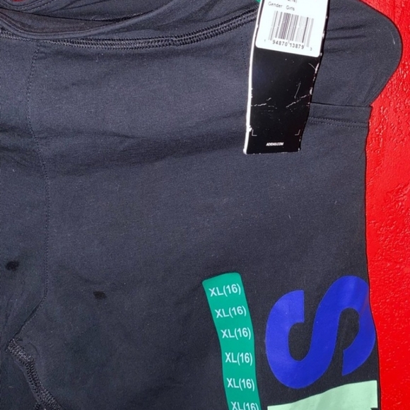 ***NWT Adidas Girls Workout/Yoga Leggings Size 14-16*** - Picture 3 of 4